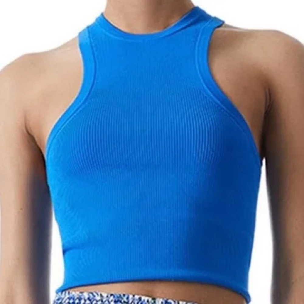 Alice + Olivia Vibrant Blue Knit Top